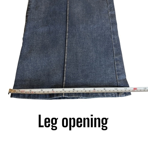 Rue + Y2K 90s style flare leg front seam denim jeans womens 14 rue 21 plus size - Picture 10 of 10